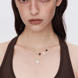 Original Design Embracing Heart Pendant Necklace - floysun