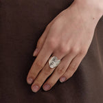 Original Design Embracing Heart Statement Ring - floysun