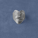 Original Design Embracing Heart Statement Ring - floysun