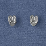 Original Design Embracing Heart Stud Earrings - floysun