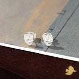 Original Design Embracing Heart Stud Earrings - floysun