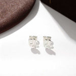 Original Design Embracing Heart Stud Earrings - floysun