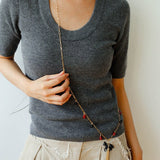 Original Enamel Horse Tassel Back Necklace - floysun