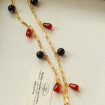 Original Enamel Horse Tassel Back Necklace - floysun