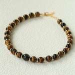Original Malard Tiger’s Eye Beaded Necklace - floysun