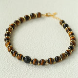 Original Malard Tiger’s Eye Beaded Necklace - floysun