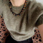 Original Malard Tiger’s Eye Beaded Necklace - floysun
