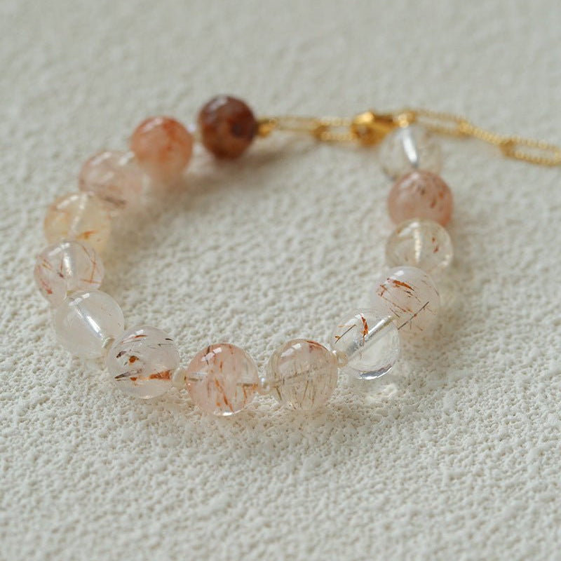 Original Natural Super Seven Beaded Bracelet - floysun