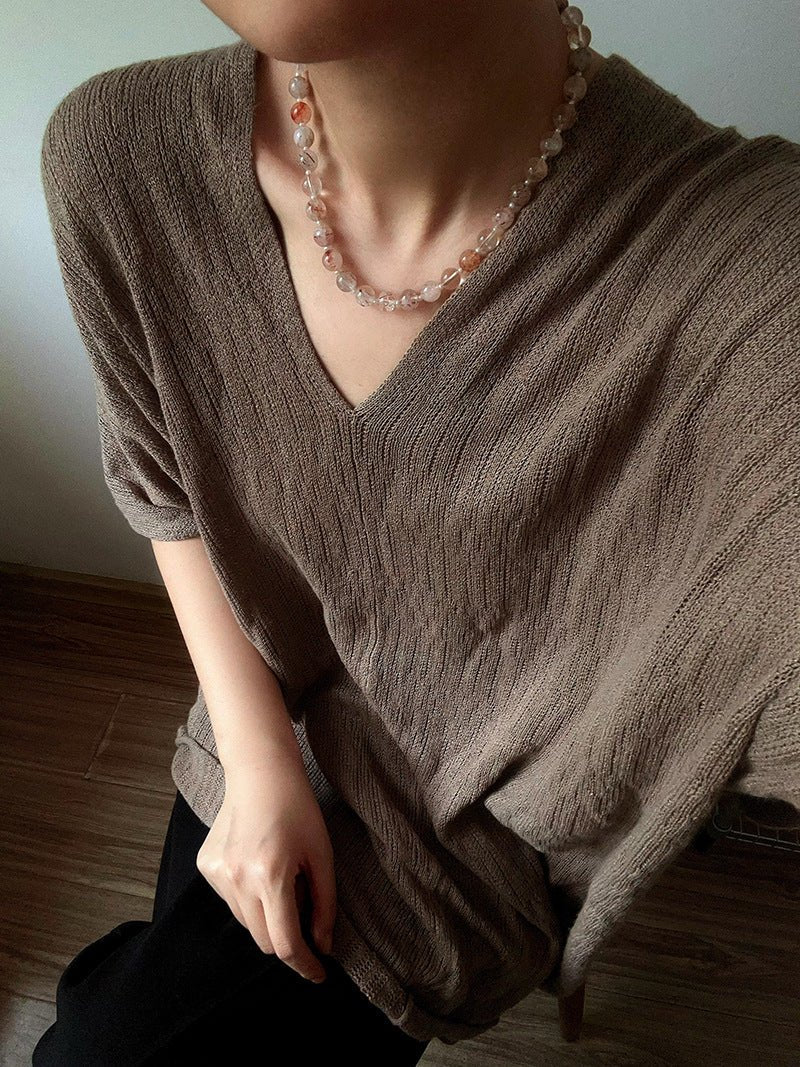Original Natural Super Seven Beaded Necklace - floysun