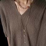 Original Natural Super Seven Beaded Necklace - floysun
