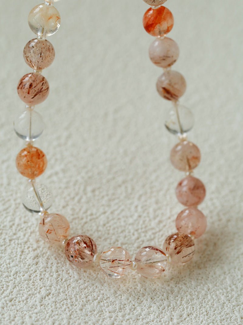 Original Natural Super Seven Beaded Necklace - floysun