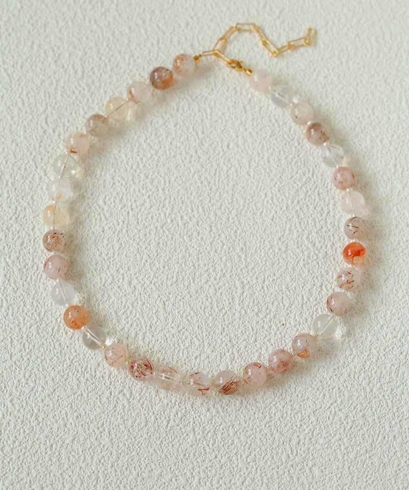 Original Natural Super Seven Beaded Necklace - floysun