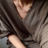 Original Natural Super Seven Beaded Necklace - floysun