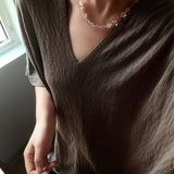 Original Natural Super Seven Beaded Necklace - floysun