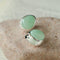 Oval Gemstone Stud Earrings - floysun