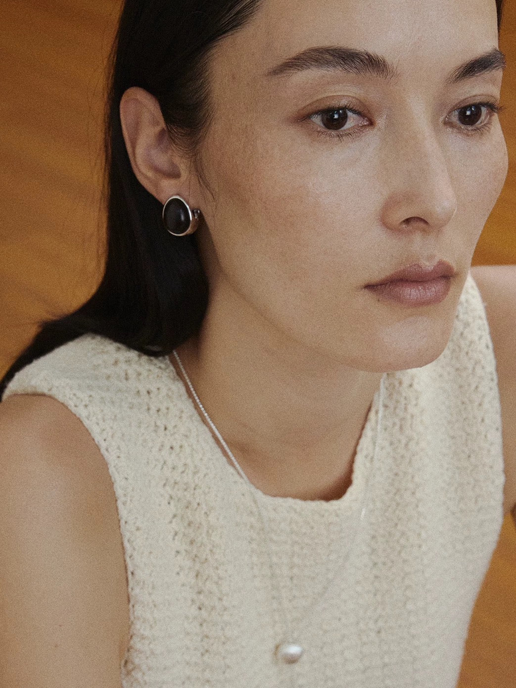 Oval Gemstone Stud Earrings - floysun