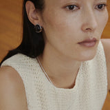 Oval Gemstone Stud Earrings - floysun