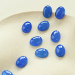 Oval Geometric Agate Stud Earrings - floysun