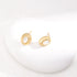 Oval Mother of Pearl Earrings - floysun