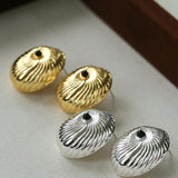 Oval Swirl Black Agate Earrings - floysun