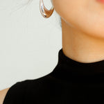 Oval U - Shaped Geometric Earrings - floysun