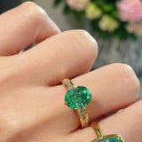 Paraiba Ice Sugar T - Bar Ring - floysun