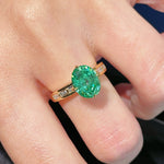 Paraiba Ice Sugar T - Bar Ring - floysun
