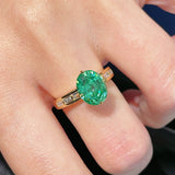 Paraiba Ice Sugar T - Bar Ring - floysun