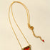 Pea Pod Dream – Colorful Glass Bead Necklace - floysun