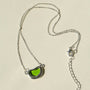 Pea Pod Dream – Colorful Glass Bead Necklace - floysun