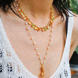 Peace Dove Pendant Pearl Necklace - floysun