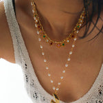 Peace Dove Pendant Pearl Necklace - floysun