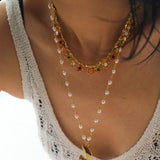Peace Dove Pendant Pearl Necklace - floysun