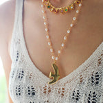 Peace Dove Pendant Pearl Necklace - floysun