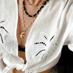 Peace Dove Pendant Pearl Necklace - floysun