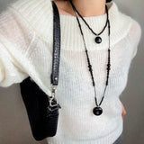 Peace Fruit Ebony Wood Necklace - floysun