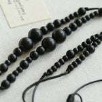 Peace Fruit Ebony Wood Necklace - floysun