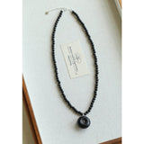 Peace Fruit Ebony Wood Necklace - floysun