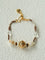 Peanut Woven Bracelet – White Crystal & Shell Beads - floysun