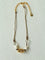 Peanut Woven Necklace – White Crystal & Shell Beads - floysun