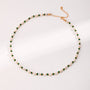 Pearl Emerald Gold Necklace - floysun