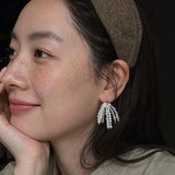 Pearl Firework Earrings | Freshwater Pearl Tassel Earrings - floysun