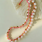 Pearl Star Braided Necklace - floysun