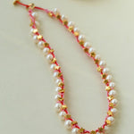 Pearl Star Braided Necklace - floysun