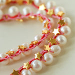 Pearl Star Braided Necklace - floysun