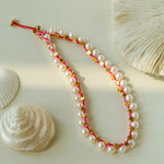 Pearl Star Braided Necklace - floysun