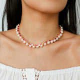 Pearl Star Braided Necklace - floysun