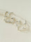 Petal Grove Textured Floral Earrings with CZ Accents - floysun