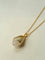 Pinecone Pendant Necklace – Gold White Jade - floysun