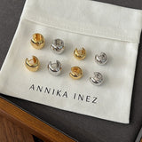 Polished U - Shape Hoop Earrings - floysun